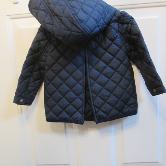 Ralph Lauren Quilted Navy Blue Kids Jacket - Picture 8 of 13